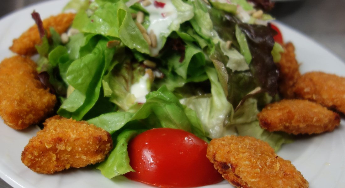 Assiette de salade